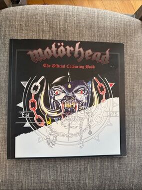 Motörhead The Official Colouring Book New